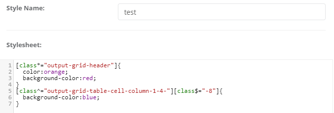 Grid Helper Classes interface screenshot 17 in Output Grid