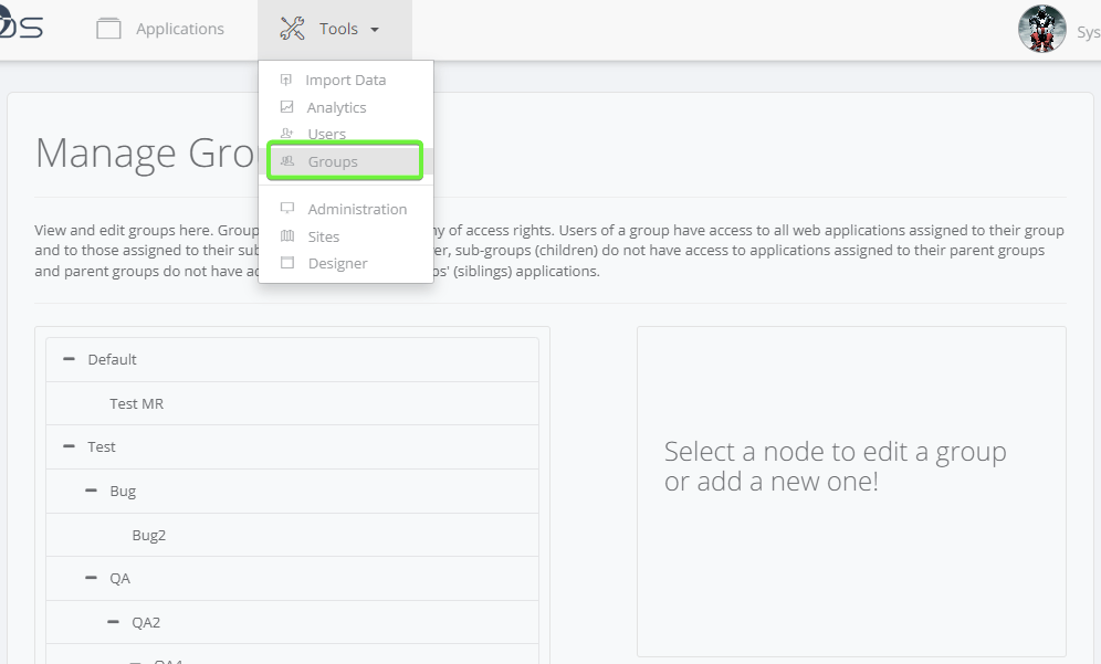Groups
