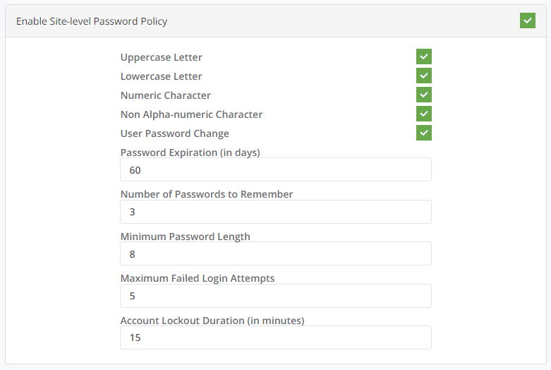 Password