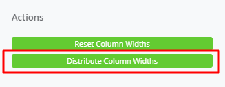 Distribute Column Widths interface screenshot 16 in Output Grid