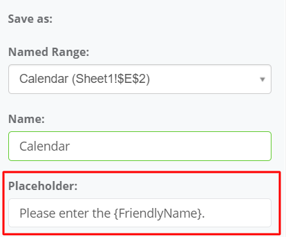 Placeholder interface screenshot 5 in Calendar