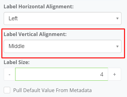 Label Vertical Alignment interface screenshot 8 in Calendar