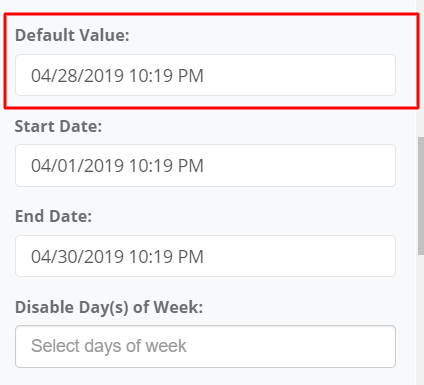 Default Value interface screenshot 10 in Calendar