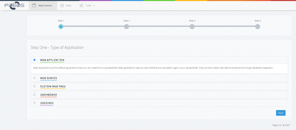 Creating a Converted Application interface