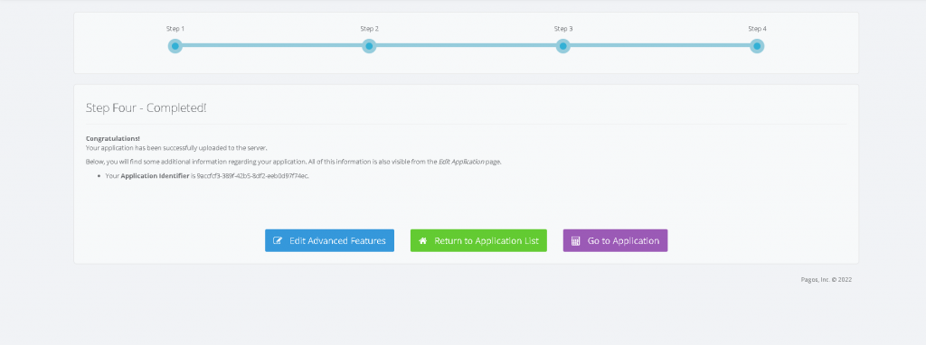 Creating a Web Application in Control Panel interface