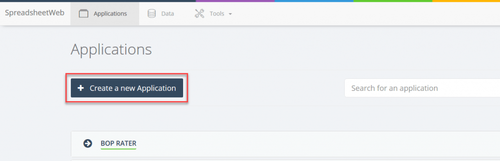 createapplication