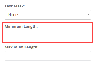 textboxminlen: Minimum Length interface screenshot 25 in Textbox