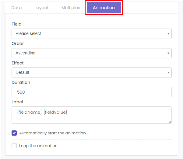 Animation Support interface