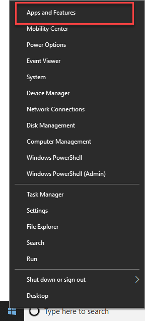 appsandfeat