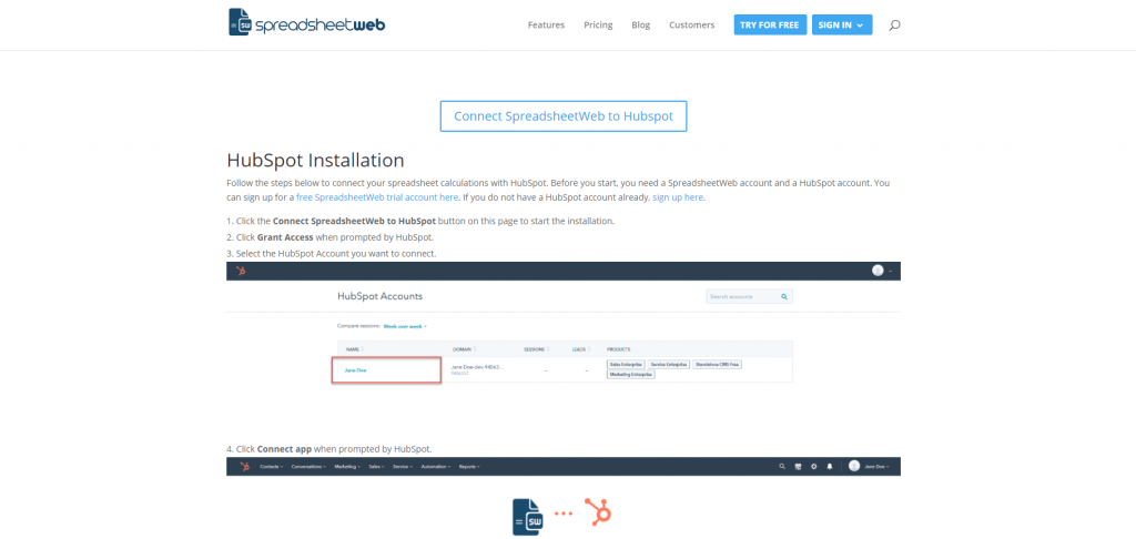 Hubspot-App