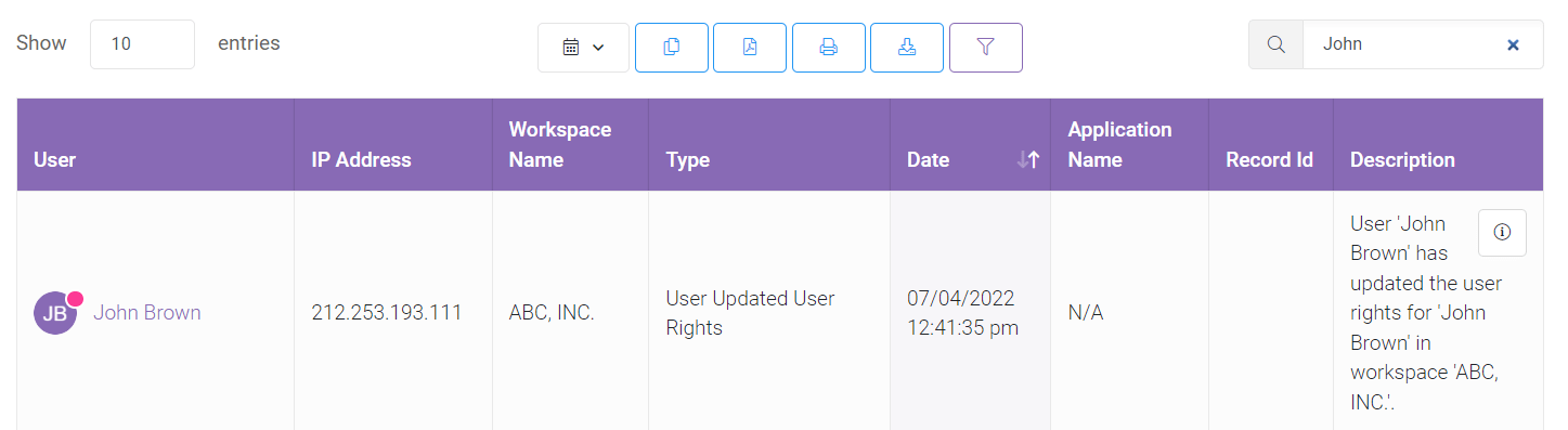 Analytics 02 min: Analytics interface screenshot 2