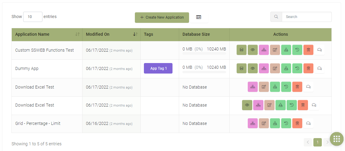 Application Management 01-2 - Table View