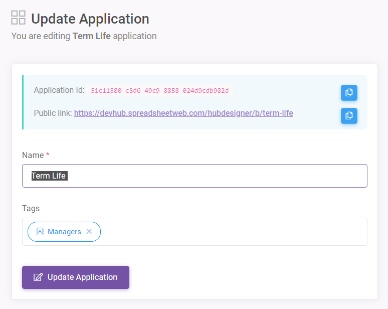 Application Management 13 min: Assign Tags to Applications interface screenshot 2