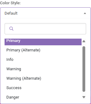 Container Style Panel Color Style: Container Color Style interface screenshot 3 in Containers