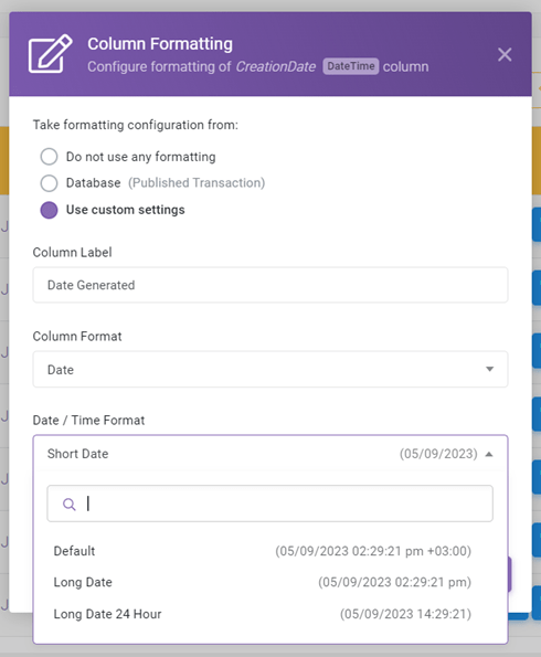 Edit Columns upd 11: Edit Columns interface screenshot 12
