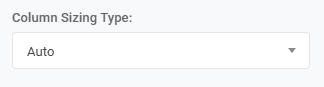Input Grid Column Properties Column Size: Column Sizing Type interface screenshot 49 in Input Grids