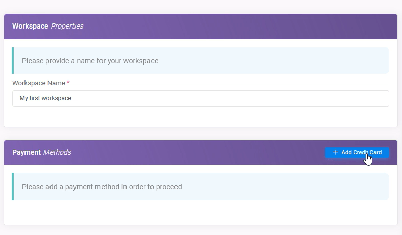 Workspaces 03 min: Creating a New Workspace interface screenshot 4 in Workspaces