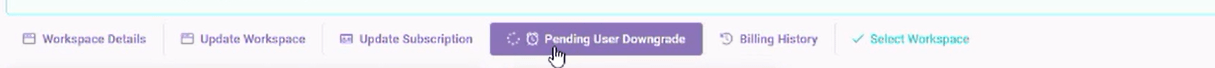 Workspaces 17 min: Undo Pending User Downgrade interface screenshot 8 in User Management in Workspaces