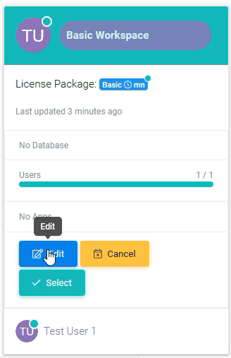 Workspaces 24 min: Upgrading A Workspace Subscription interface screenshot 1 in Subscriptions