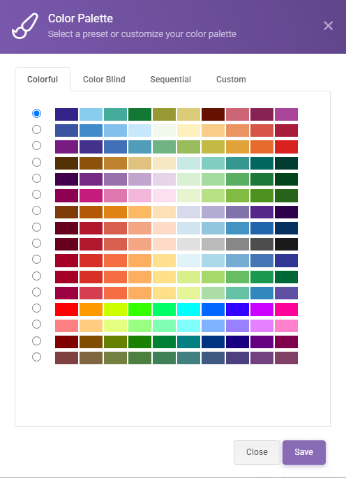 color palette: Colors interface screenshot 7 in Application