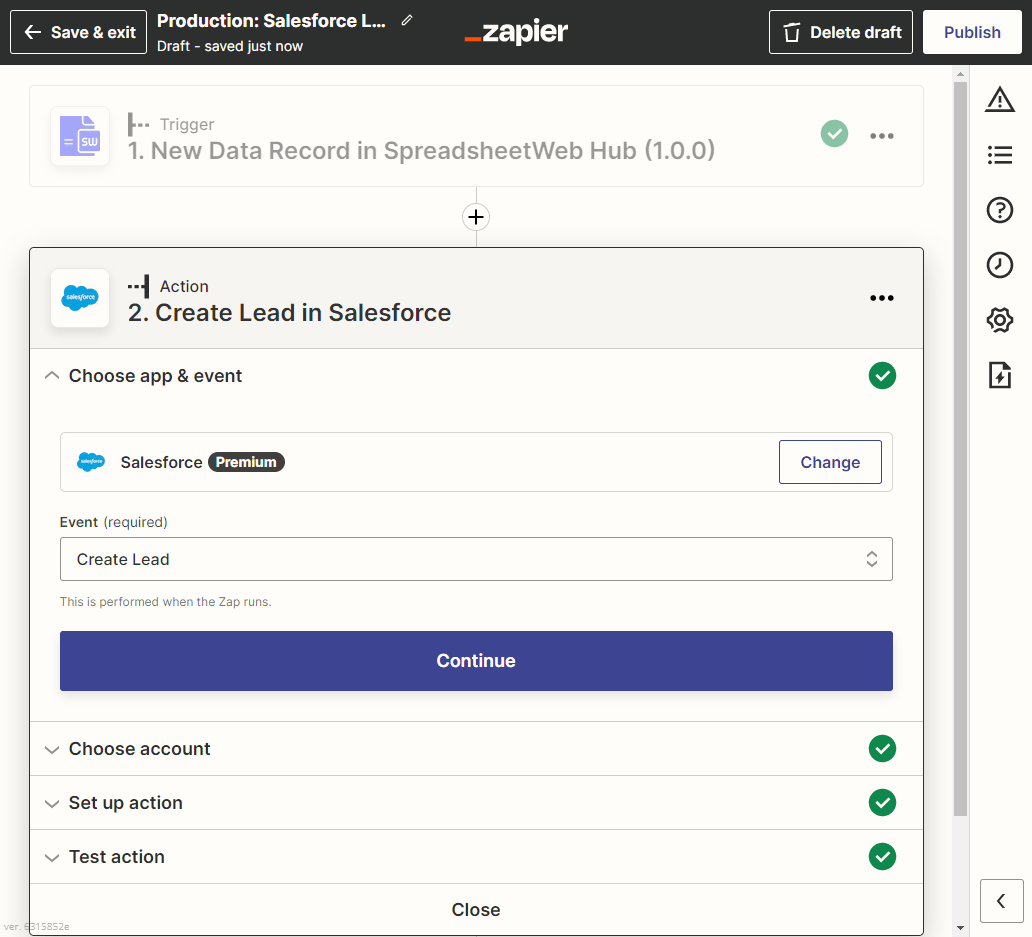 05 min: Connecting an Online Calculator to Salesforce interface screenshot 6