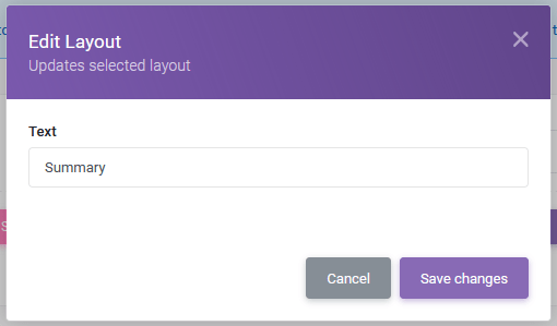 Apply Layout interface screenshot 4 in Data Layout