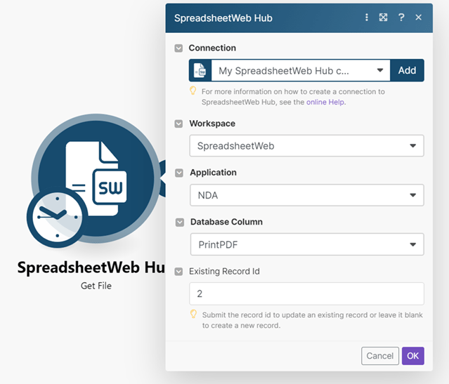 GD 3: Uploading Files to Google Drive with Make.com interface screenshot 4