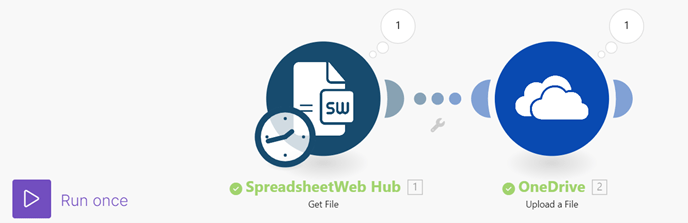 OD 4: Uploading Files to OneDrive with Make.com interface screenshot 8