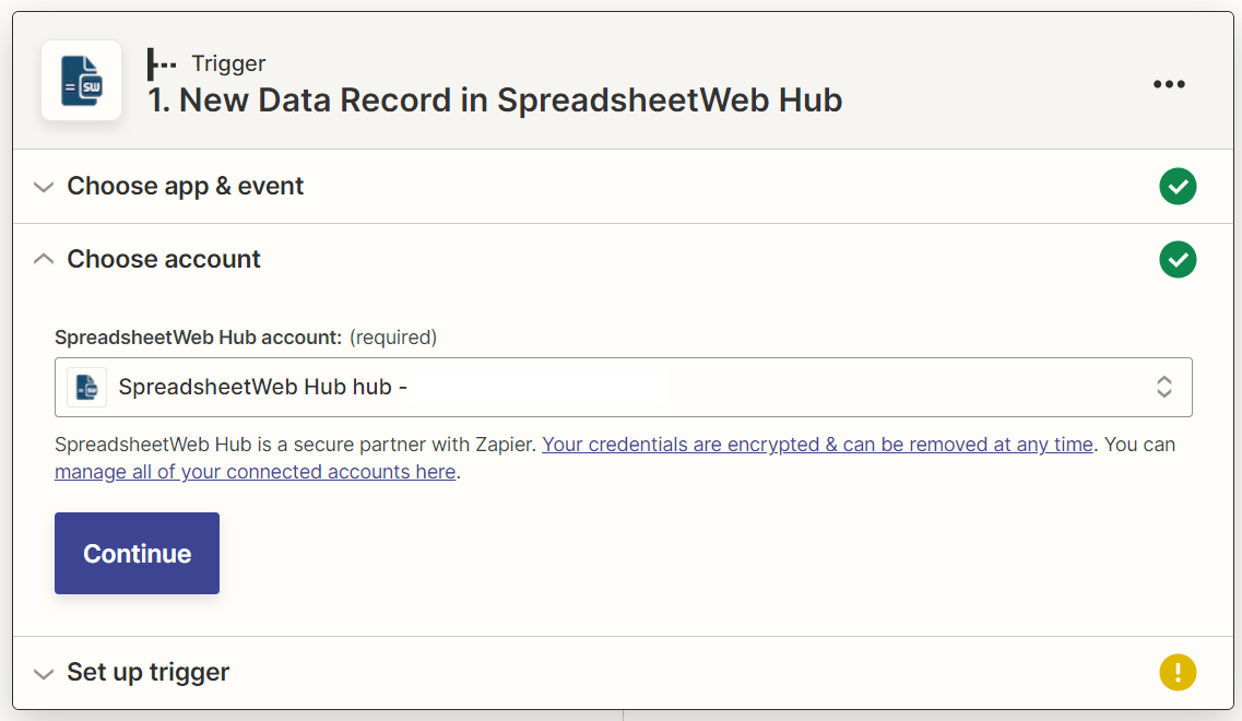 ZSS 3: Uploading Files to Google Drive with Zapier interface screenshot 3