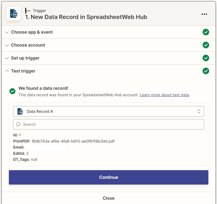 ZSS 5: Uploading Files to Google Drive with Zapier interface screenshot 5