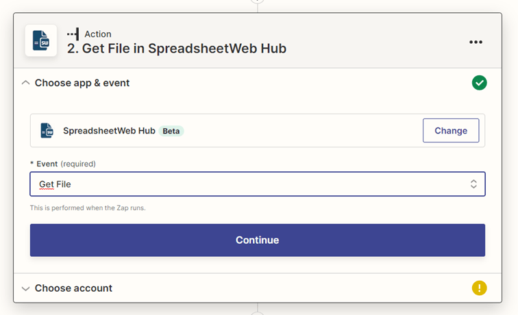 ZSS 6: Uploading Files to Google Drive with Zapier interface screenshot 6