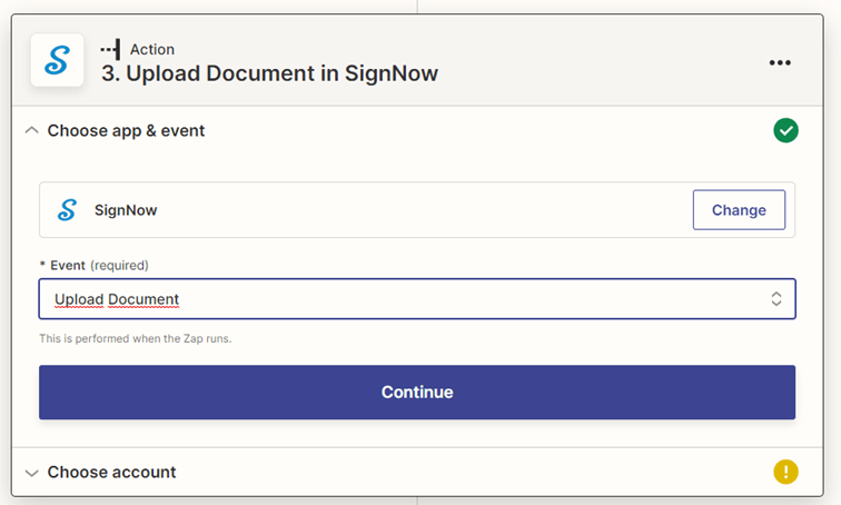 szz 10: Automating E-Signature Collection with Zapier interface screenshot 10