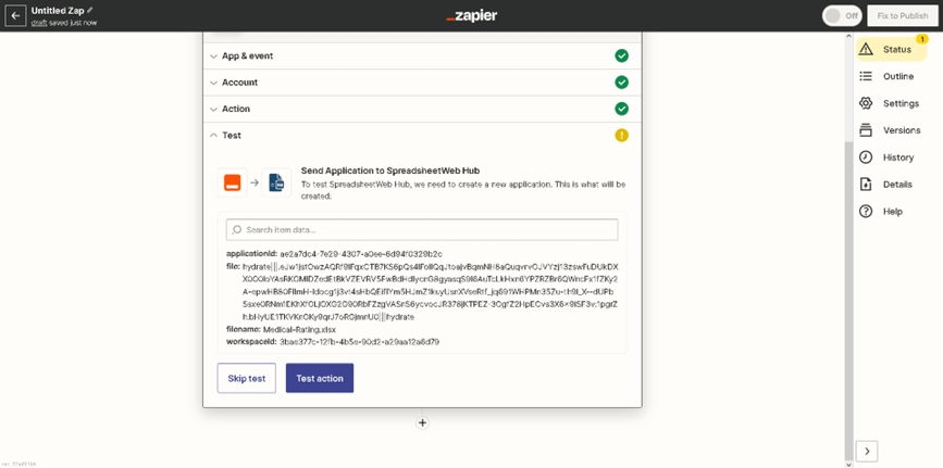 Update App GD 13: Updating SpreadsheetWeb Hub Applications with Google Drive interface screenshot 13