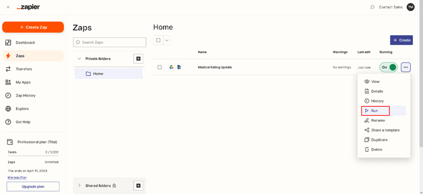 Update App GD 20: Updating SpreadsheetWeb Hub Applications with Google Drive interface screenshot 20
