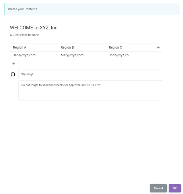 Label interface screenshot 12 in Dashboards