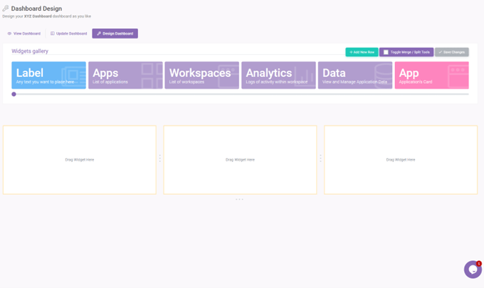 Dashboards interface screenshot 7