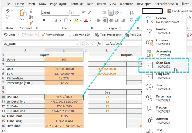 Text and number data type icons in Make