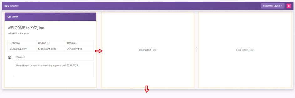 dashboards 28: Customize Layout interface screenshot 2