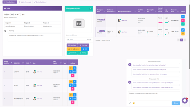 dashboards 30: Customize Layout interface screenshot 6