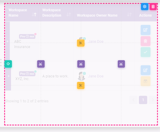 dashboards 31.: Customize Layout interface screenshot 5