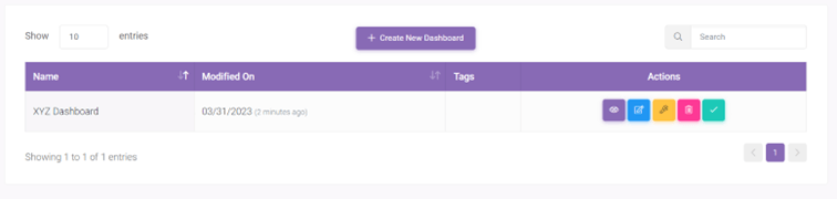 dashboards 31: Customize Layout interface screenshot 7
