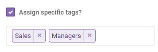 Term Life Assign Specific Tags: Applying Tags While Saving A Record interface screenshot 8