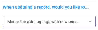 Term Life Merge Existing Tags With New: Applying Tags While Saving A Record interface screenshot 11