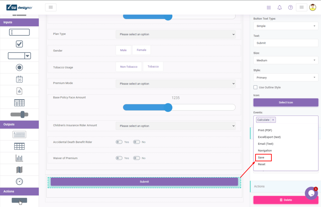 Term Life Save: Applying Tags While Saving A Record interface screenshot 4