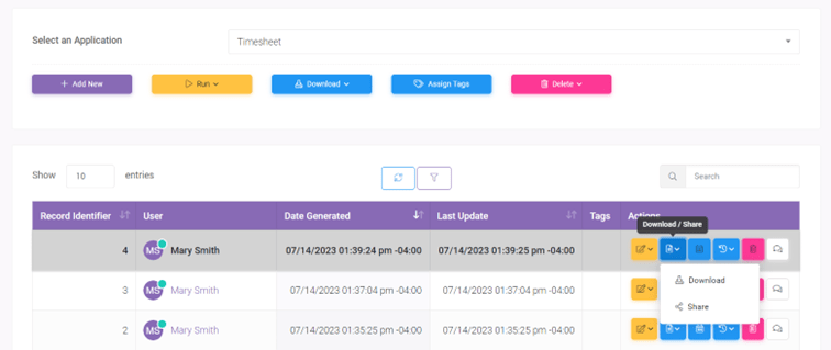 pb 1: How to Use Public Record Feature interface screenshot 1 in Public Record