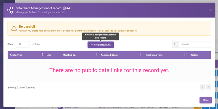 pb 2: How to Use Public Record Feature interface screenshot 2 in Public Record