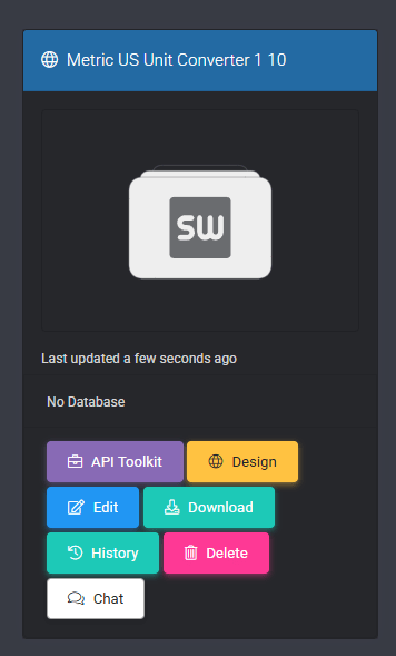 API Designer interface screenshot 2
