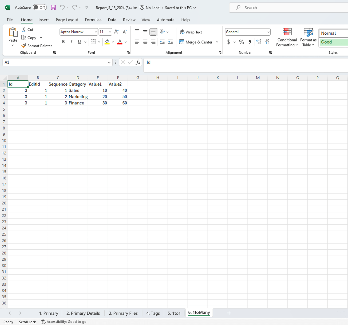 System Columns and Data Organization in Downloads with One-to-One and One-to-Many Secondary Tables interface screenshot 21 in Download Feature