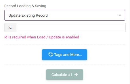 API Toolkit Update Existing Record: Record Management interface screenshot 9 in API Toolkit