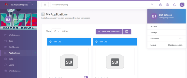 Configure Auth 0 Login to Hub with Auth 0 New Account Created: Logging into SpreadsheetWeb Hub with Auth0 interface screenshot 20 in Single Sign-On (SSO) with Auth0